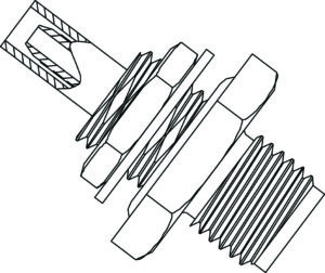 Waterproof RF Connector | 20-1917-0498P