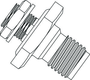 Waterproof RF Adapter | 2033-1180-00P