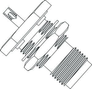 Waterproof RF Connector| 42-1915-0290P
