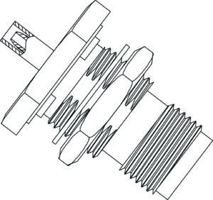 Waterproof RF Connector | 42-1915-0490P