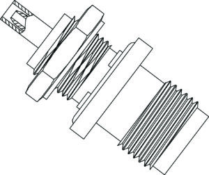 Waterproof RF Connector | 42-1969-0490P